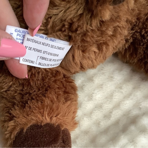 Aurora World Plush Brown Moose Stuffed Animal Toy - Picture 13 of 15